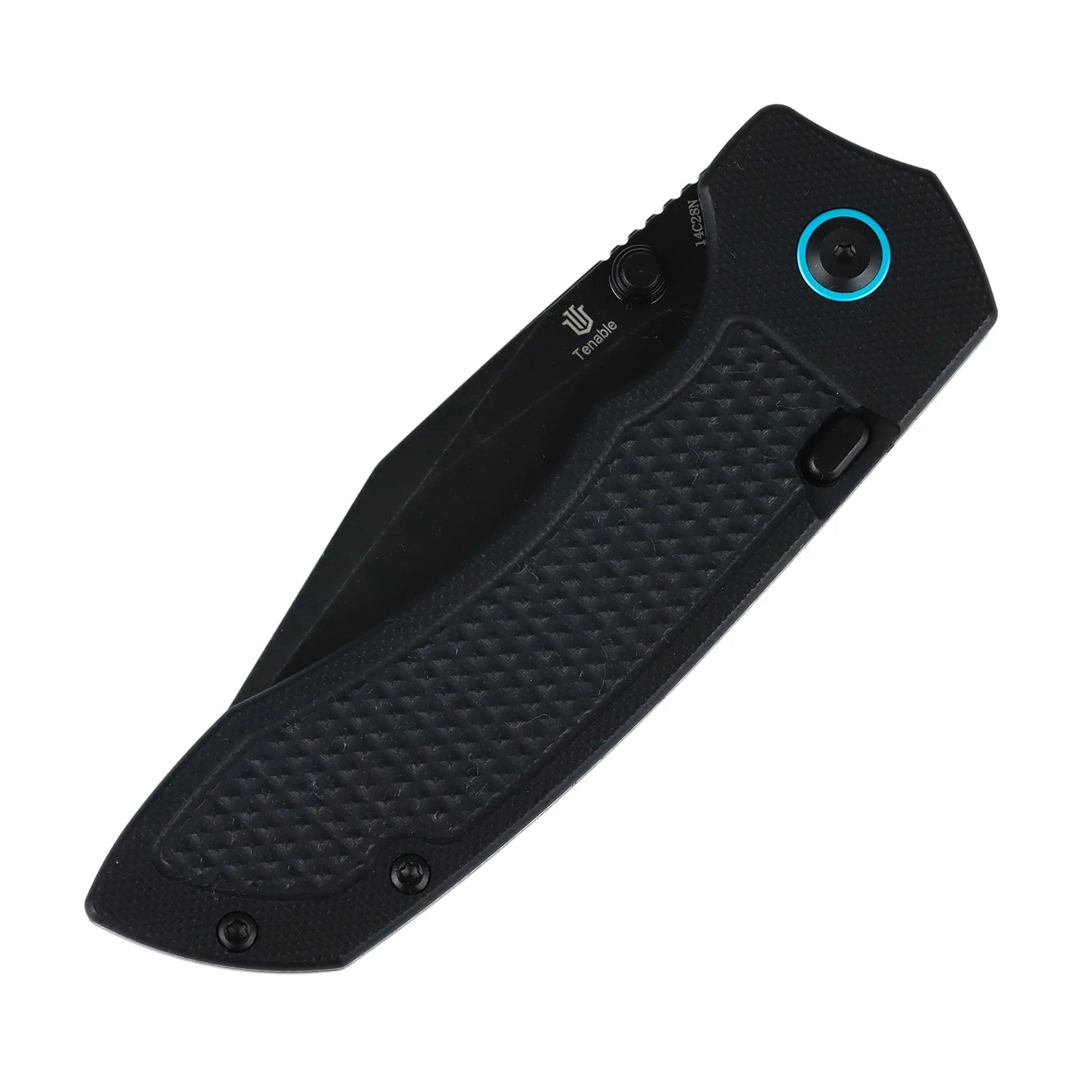 Tenable Entity B1036H3 14C28N Blade G10 Handle Top Liner Lock Folding Knife