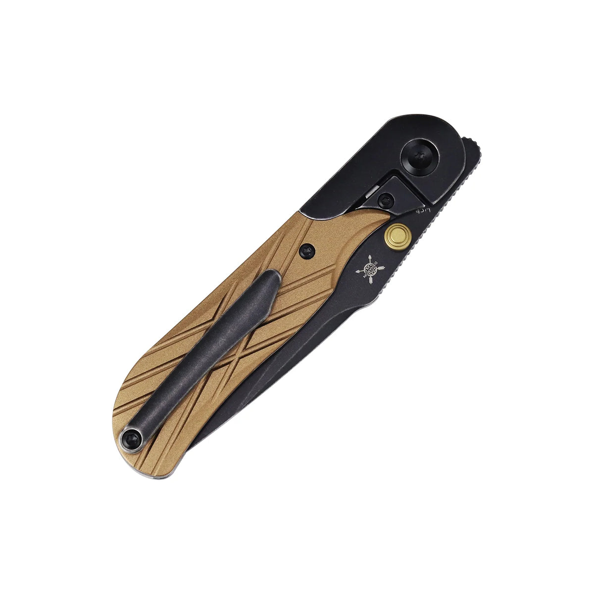 Kansept Lichen T2091A4 154CM Blade Aluminum Handle Bolster Lock Folding Knife