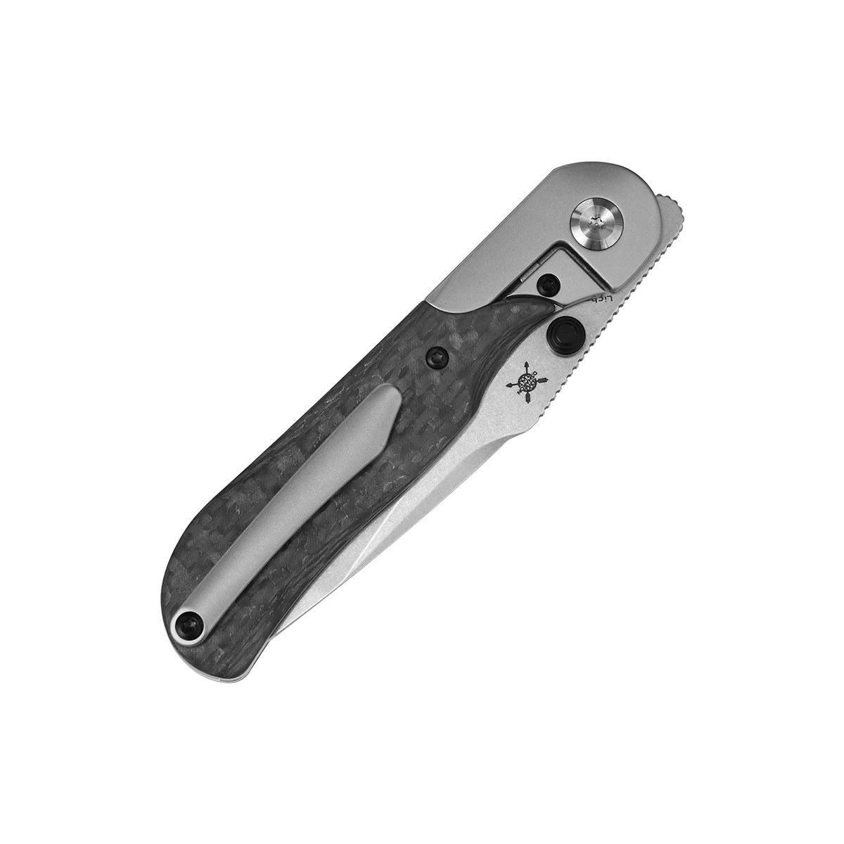 Kansept Lichen T2091A3 154CM Blade Cabrbon Fiber Handle Bolster Lock Folding Knife