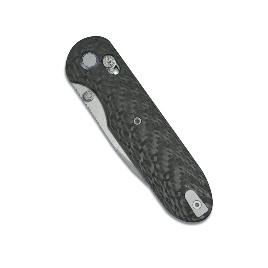 GEO Knife Ethereal Cutter GEO2402K M390 Blade Carbon FiberHandle Crossbar Lock Folding Knife