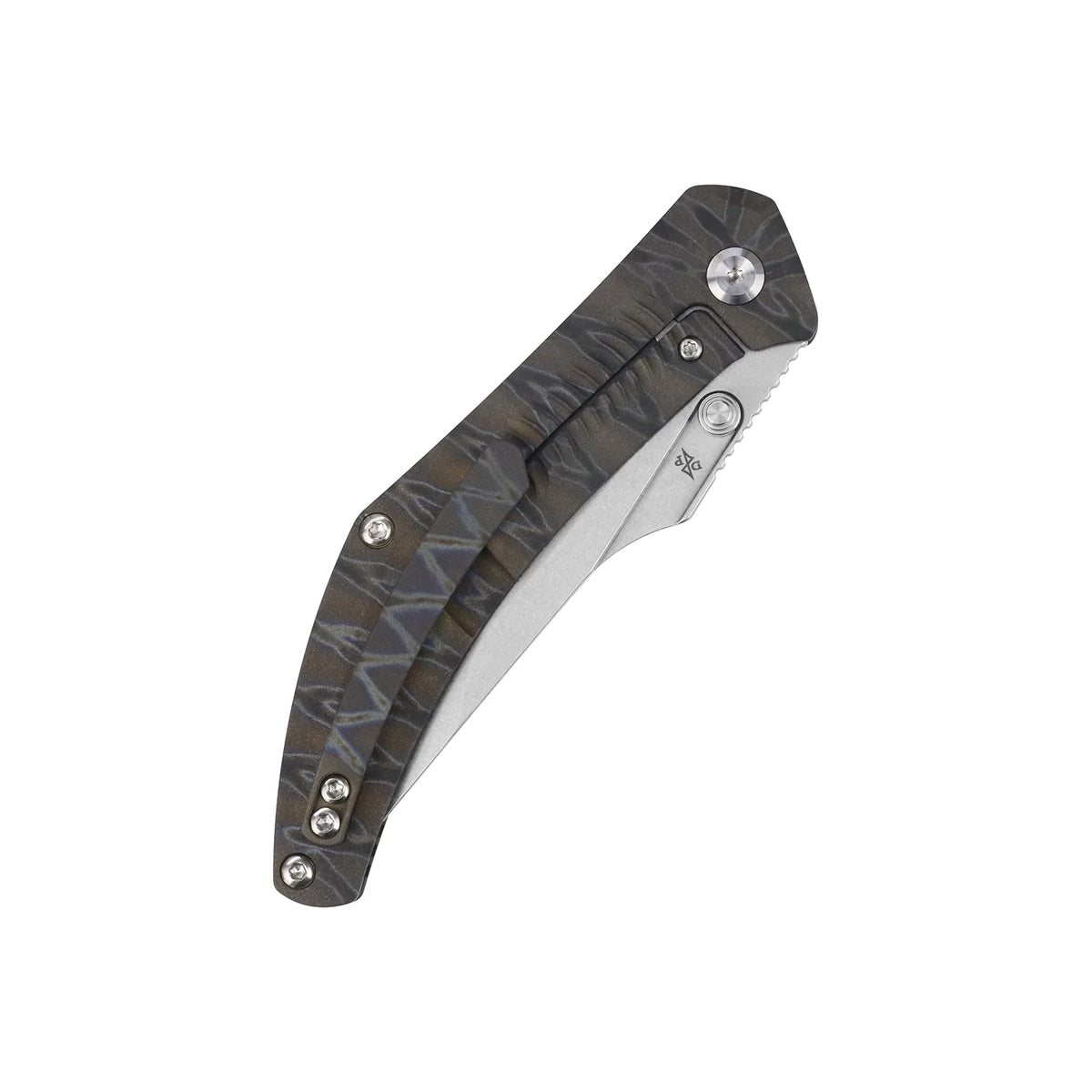 Kansept Navaja K1149A4 CPM-S35VN Blade Titanium Handle Frame Lock Folding Knife