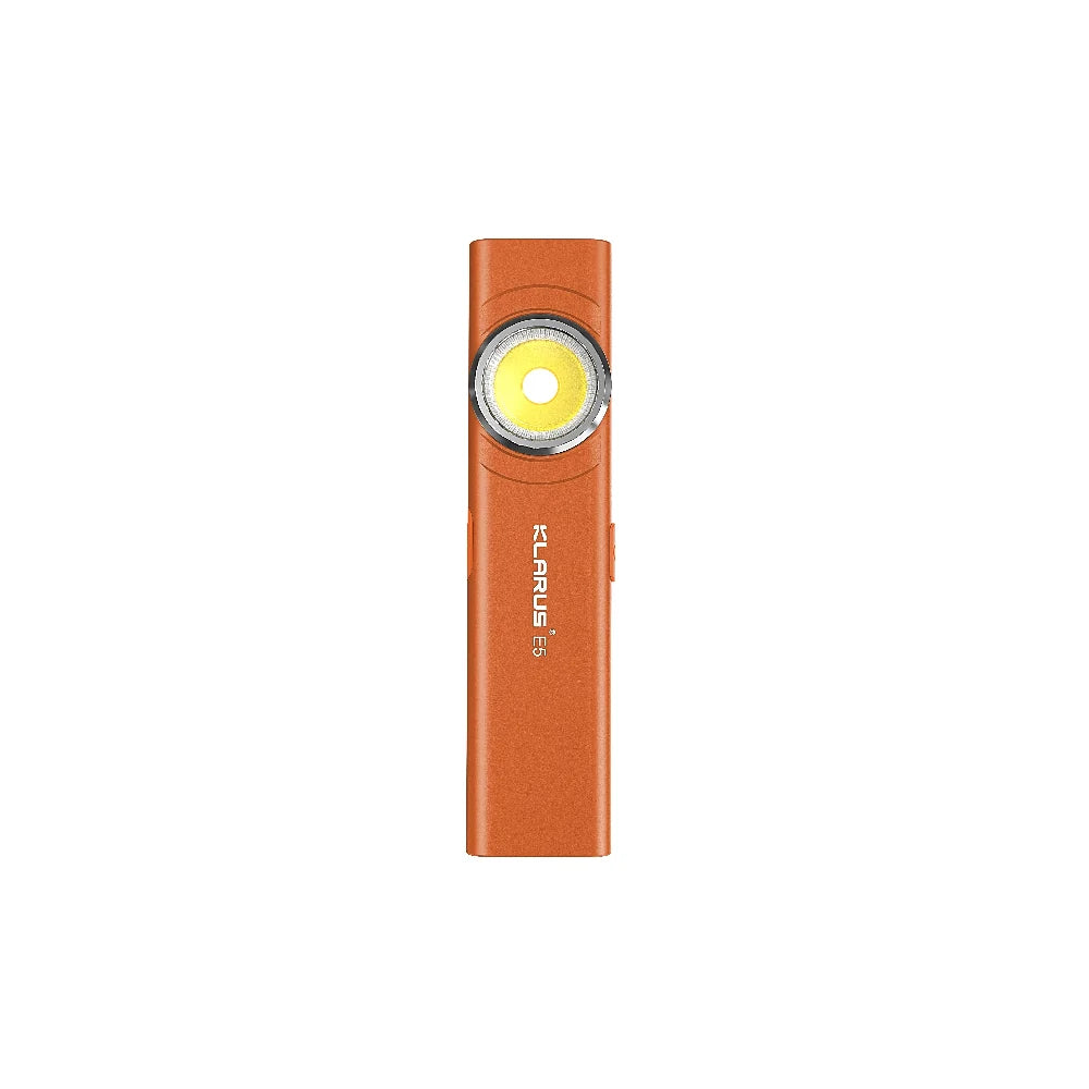 Klarus E5 600 Lumens Compact Dual Light EDC Magnetic Flashlight