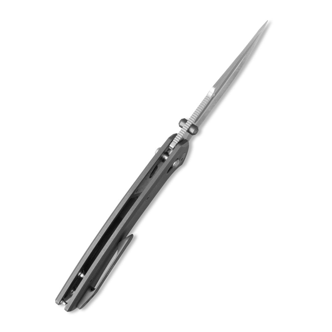GEO Knife Strix GEO2510B M390 Blade Titanium Handle Crossbar Lock Folding Knife