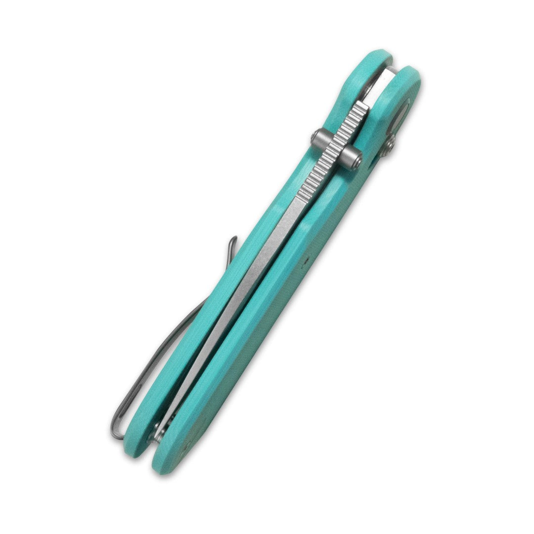 GEO Knife Ethereal Cutter GEO2402G M390 Blade G10 Handle Crossbar Lock Folding Knife