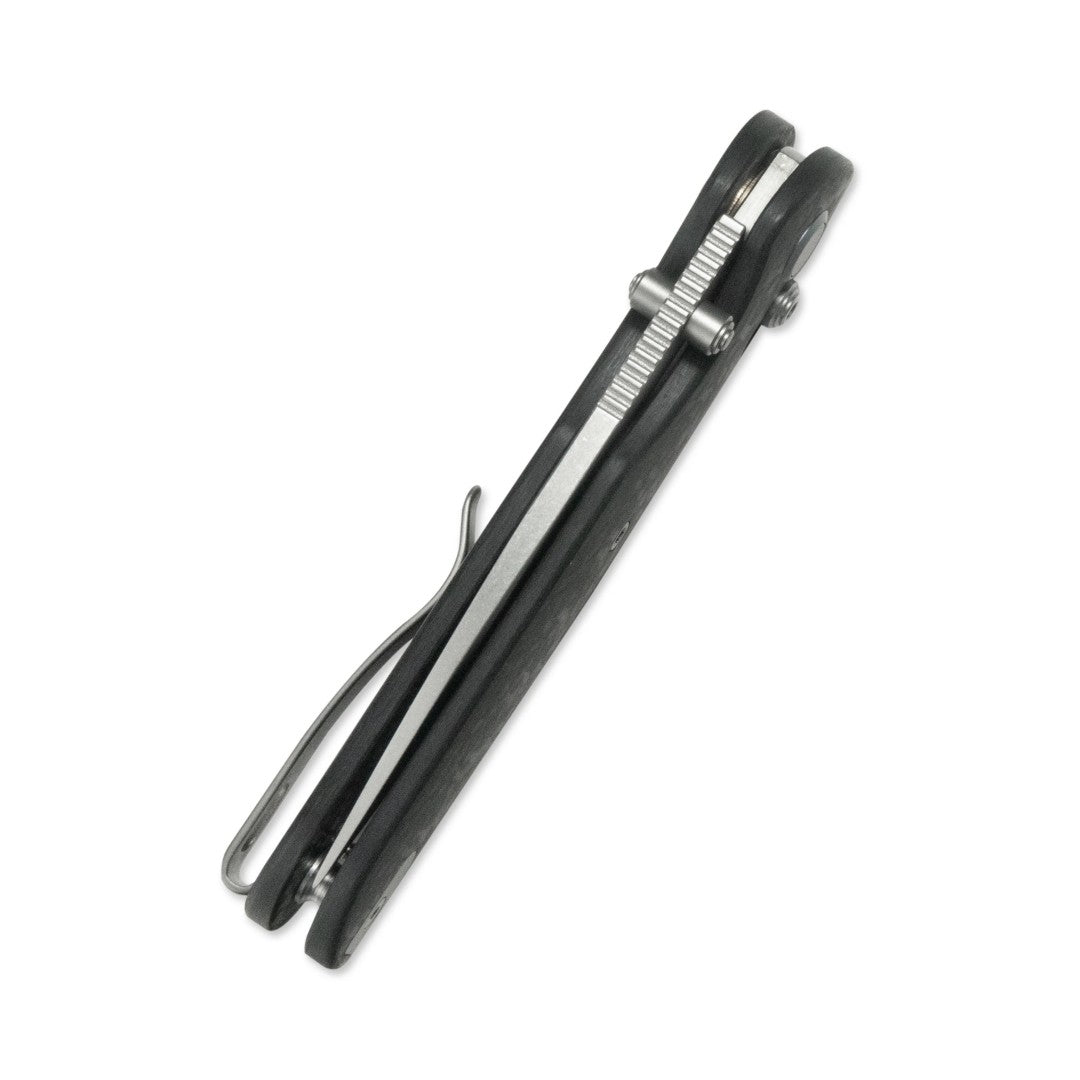 GEO Knife Ethereal Cutter GEO2402K M390 Blade Carbon FiberHandle Crossbar Lock Folding Knife