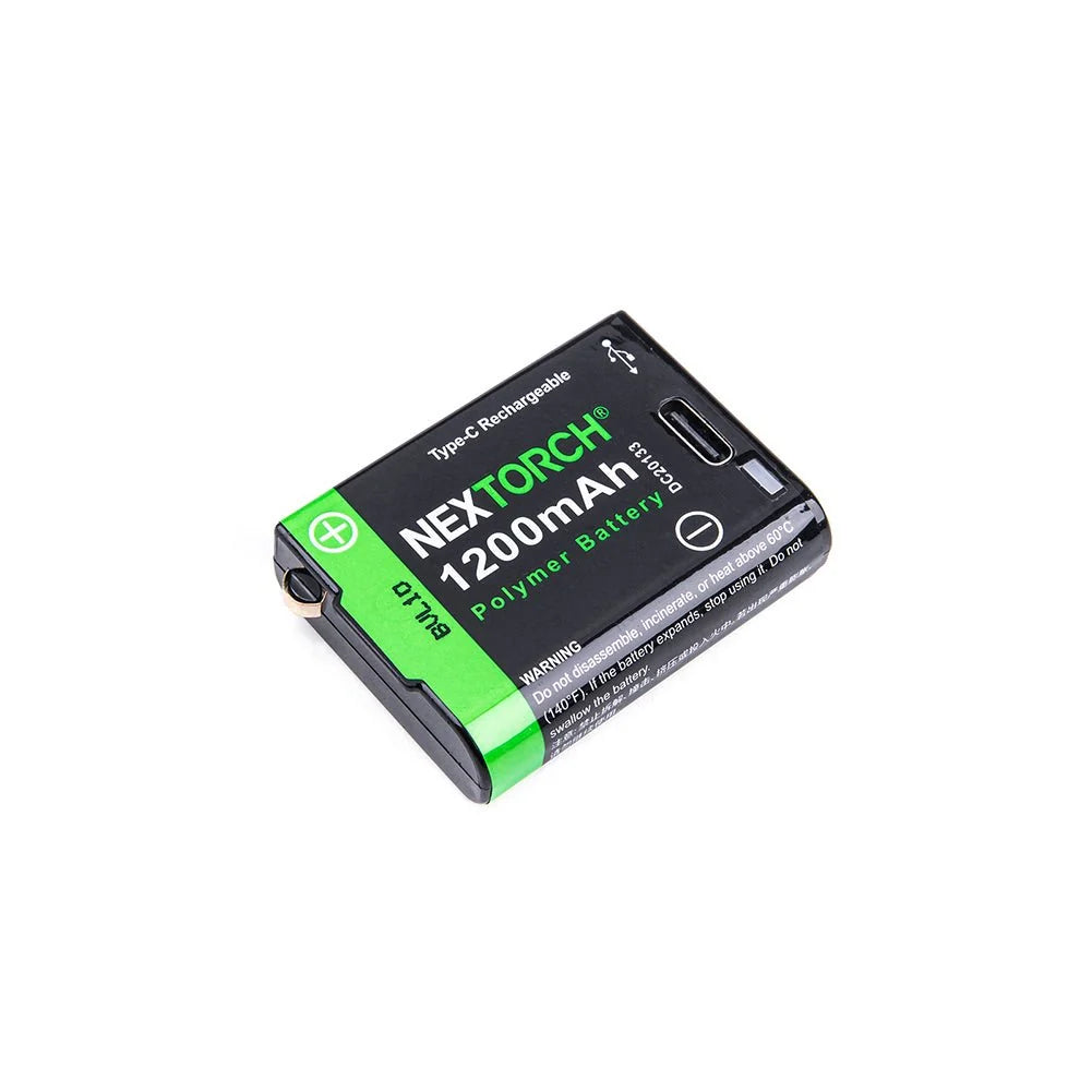 Nextorch eStar-Black 1300 Lumen Ultra-Bright Headlamp | Dual-Light