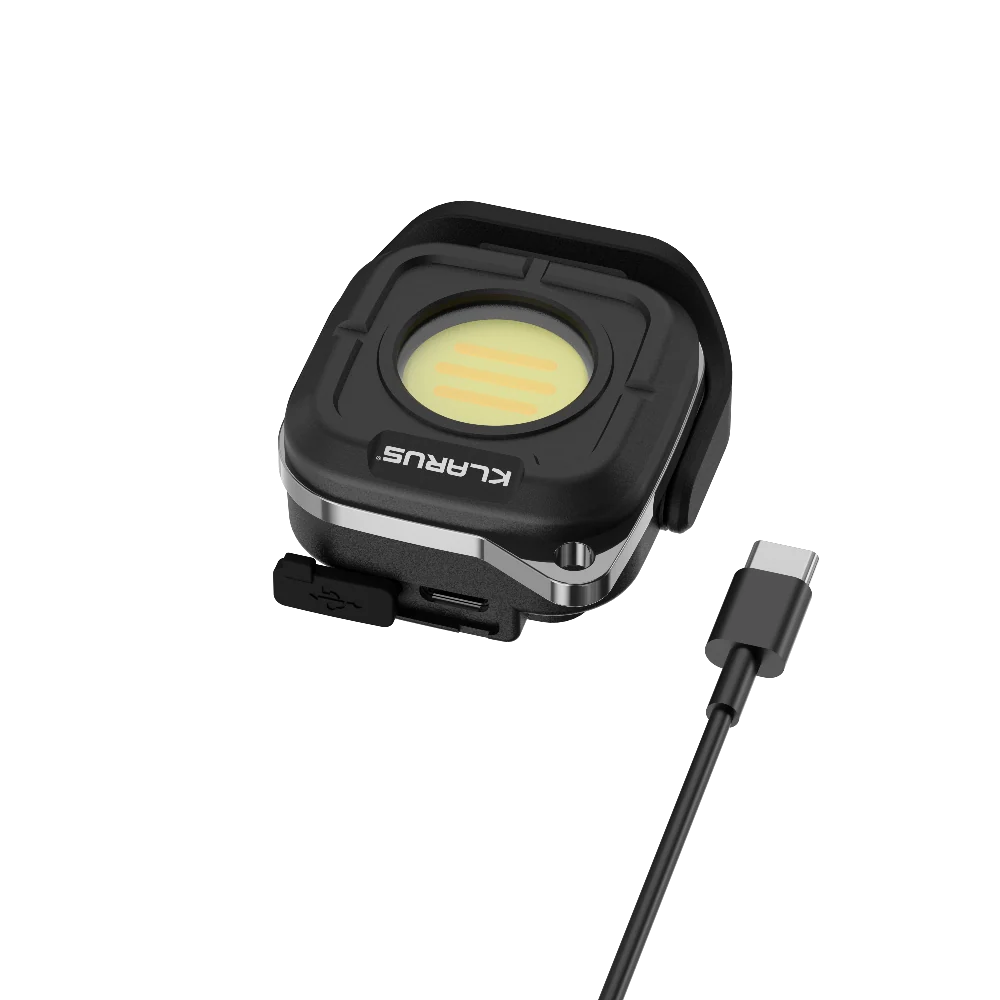 Klarus CL5-Black High Output Micro Flood Lamp 1200mAh Camping Lantern Night Lamp
