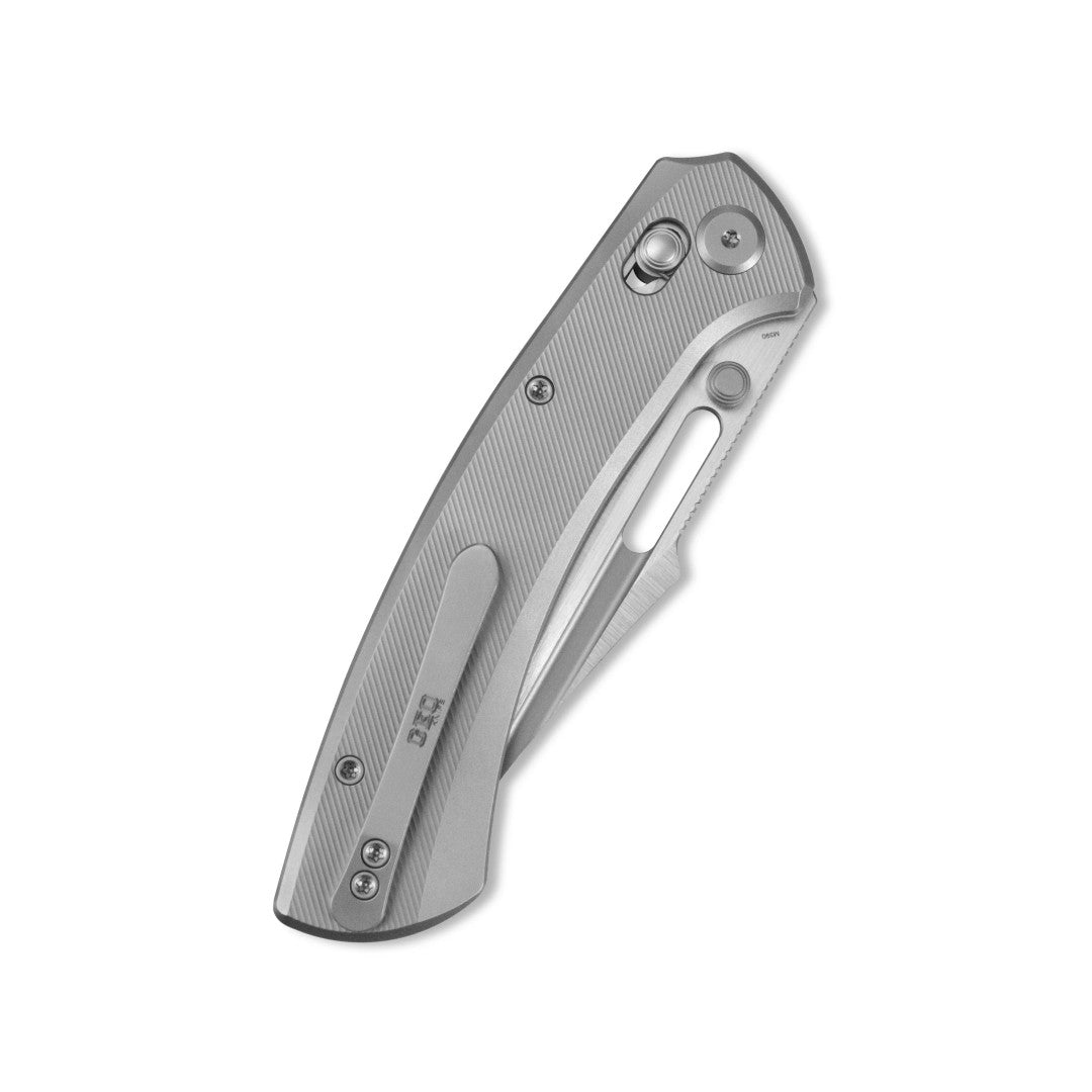 GEO Knife Strix GEO2510A M390 Blade Titanium Handle Crossbar Lock Folding Knife