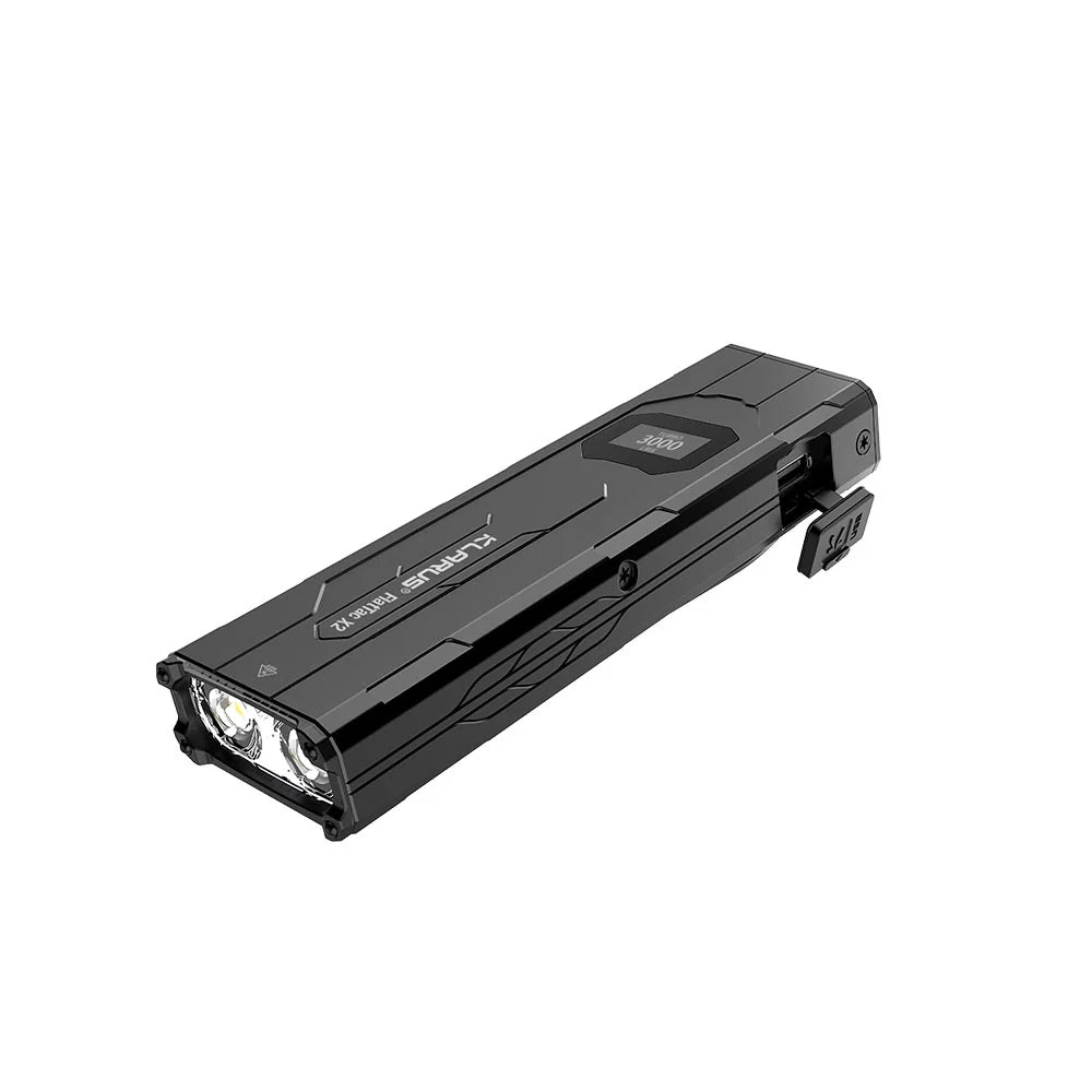 Klarus X2 3000 Lumens Ultra-Thin Palm-Sized EDC Professional Flashlight