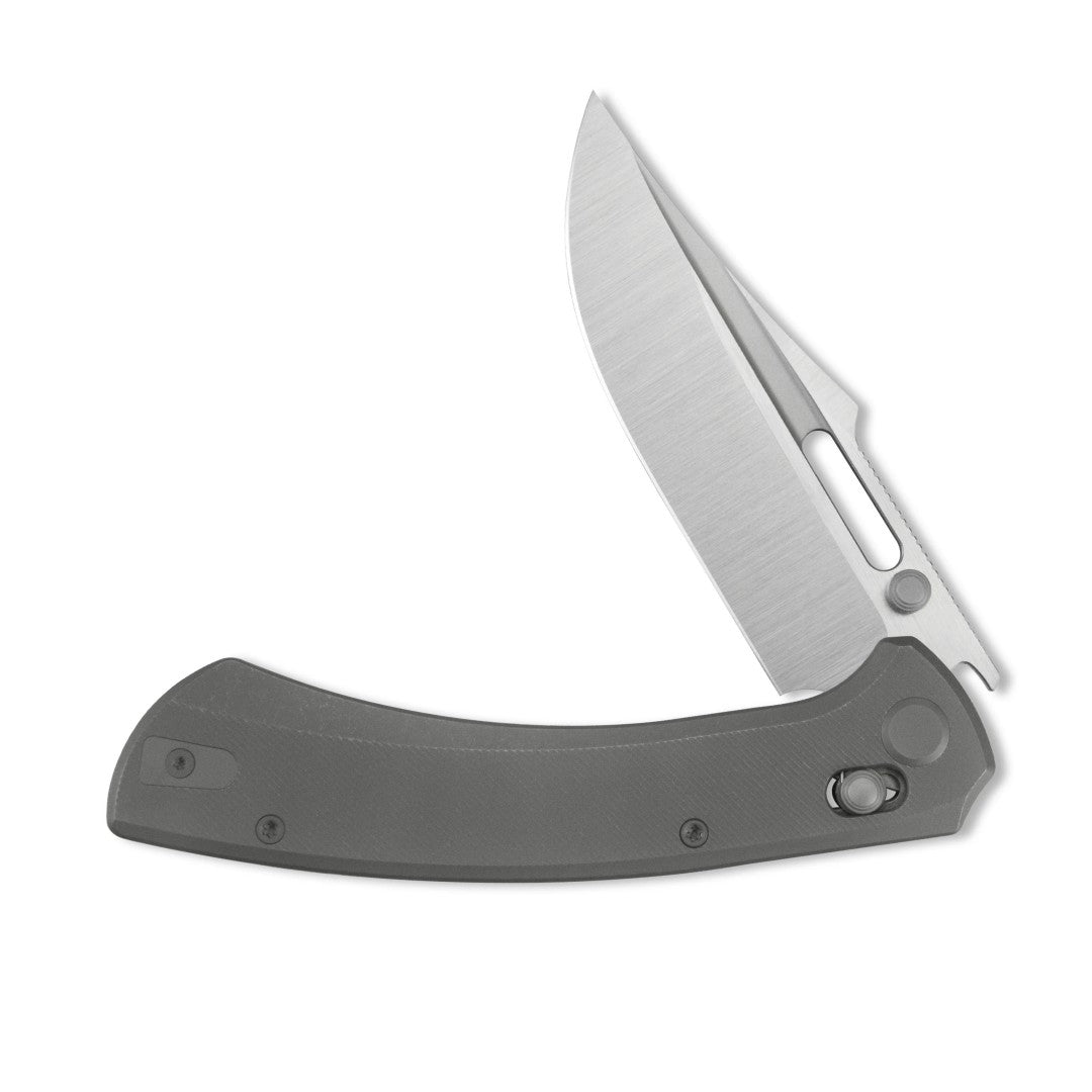 GEO Knife Strix GEO2510B M390 Blade Titanium Handle Crossbar Lock Folding Knife