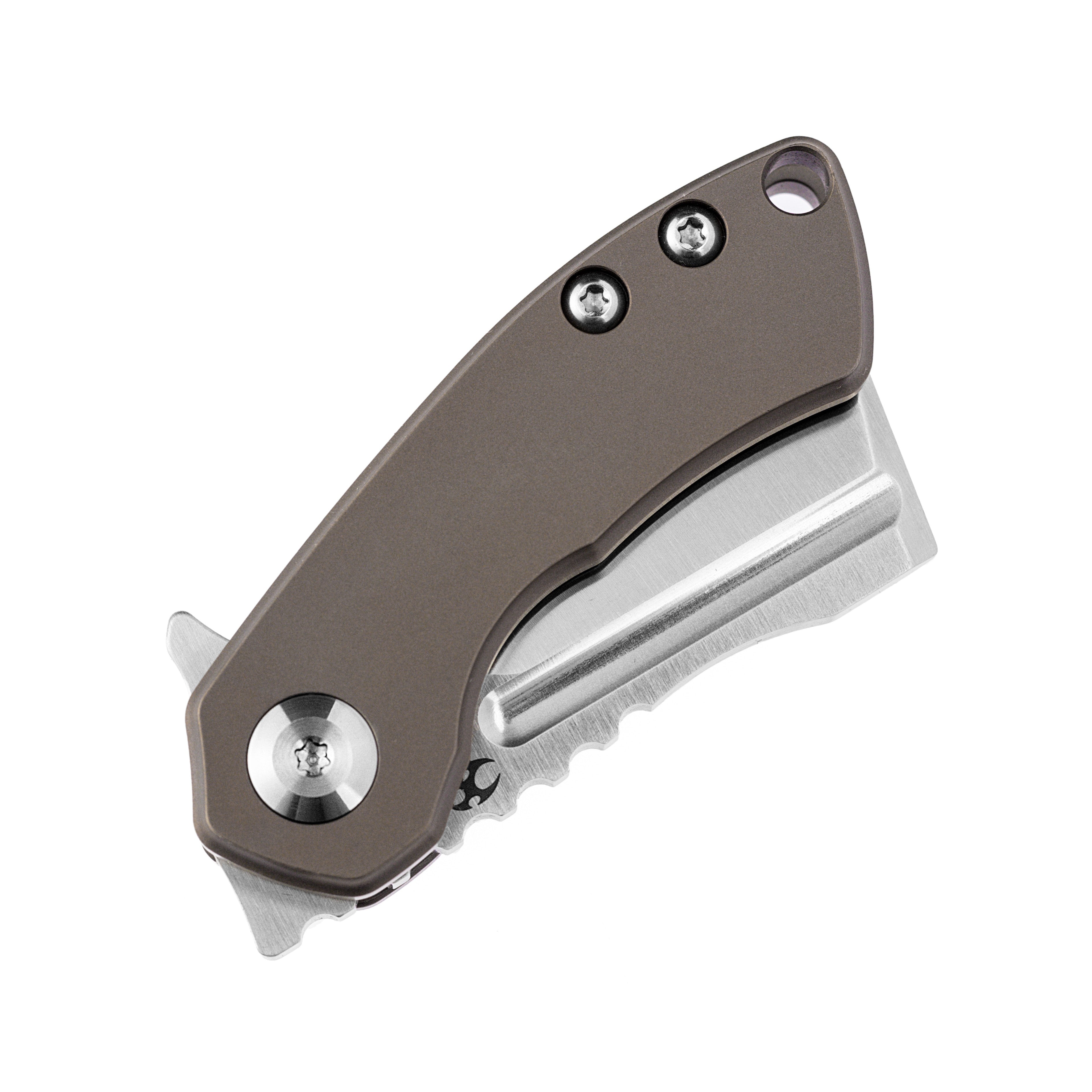 Kansept Knives Mini Korvid K3030A3 S35VN Blade Titanium Handle Frame Lock