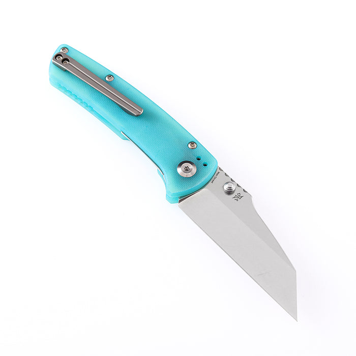KANSEPT Main Street T1015B4 154CM Blade Blue G10 Handle Liner Lock