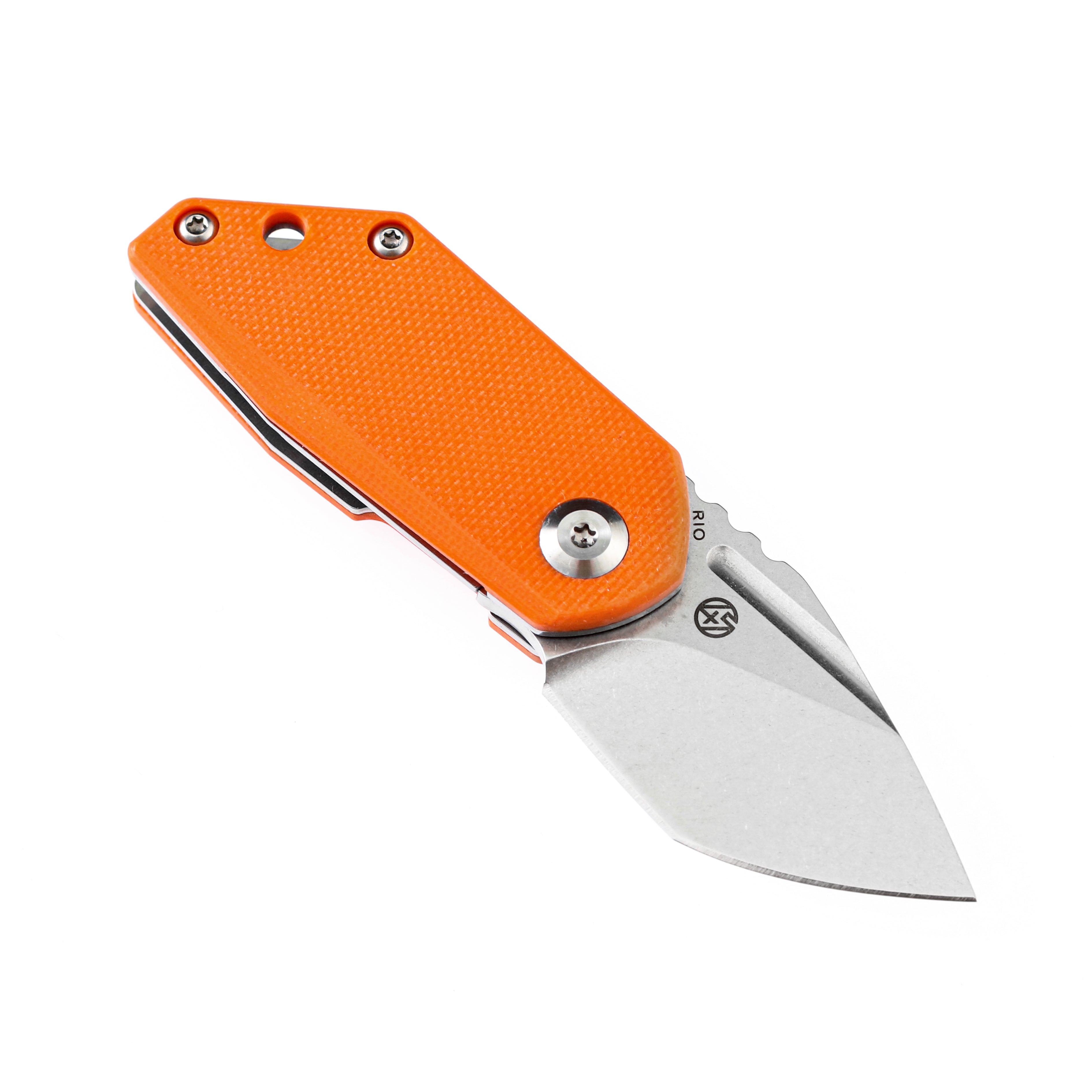 Kansept Knives RIO K3044A4 M390 Blade Orange G10 Handle Liner Lock EDC Knife