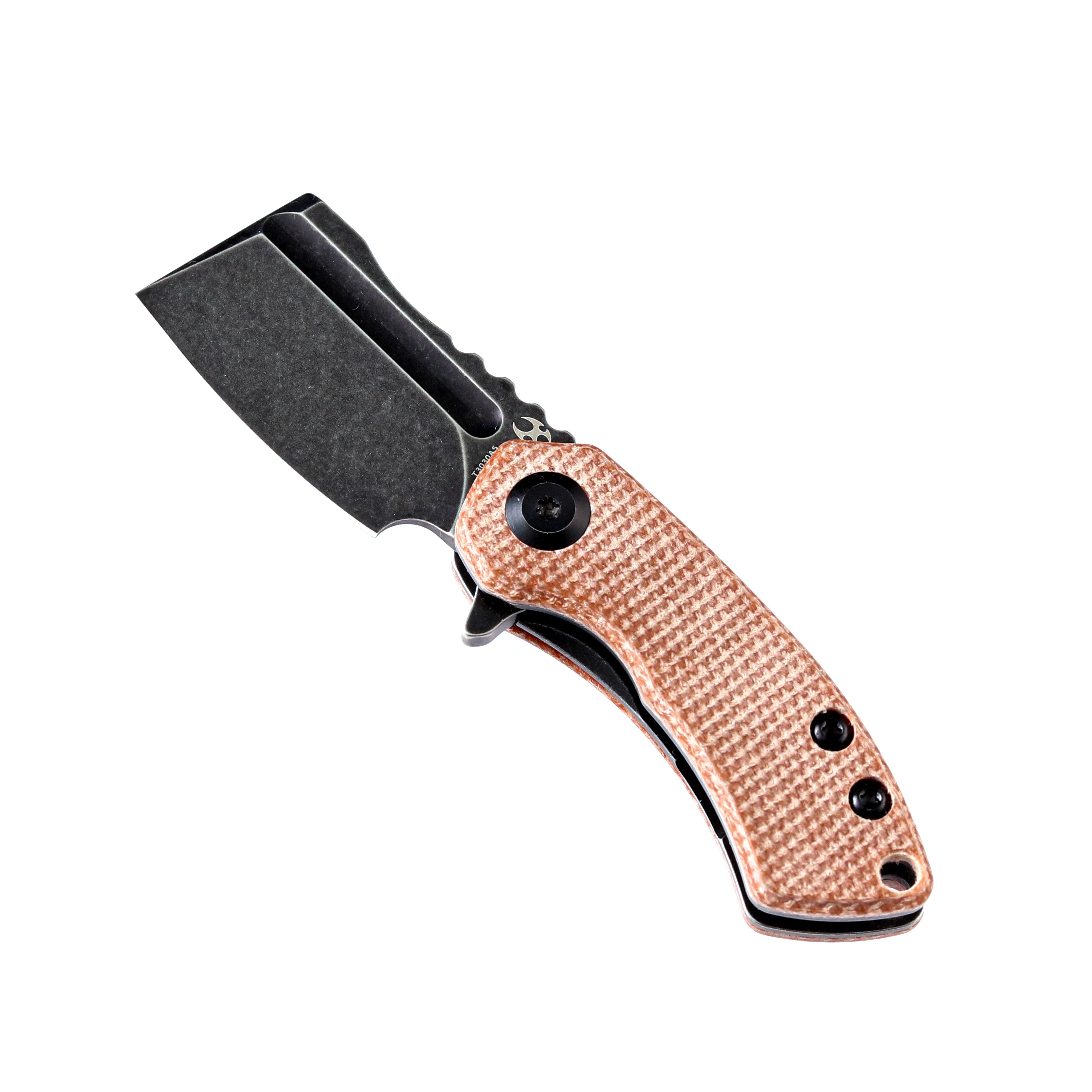 Kansept Knives T3030A5 Mini Korvid 154CM Blade Micarta Handle Liner Lock Edc Knives