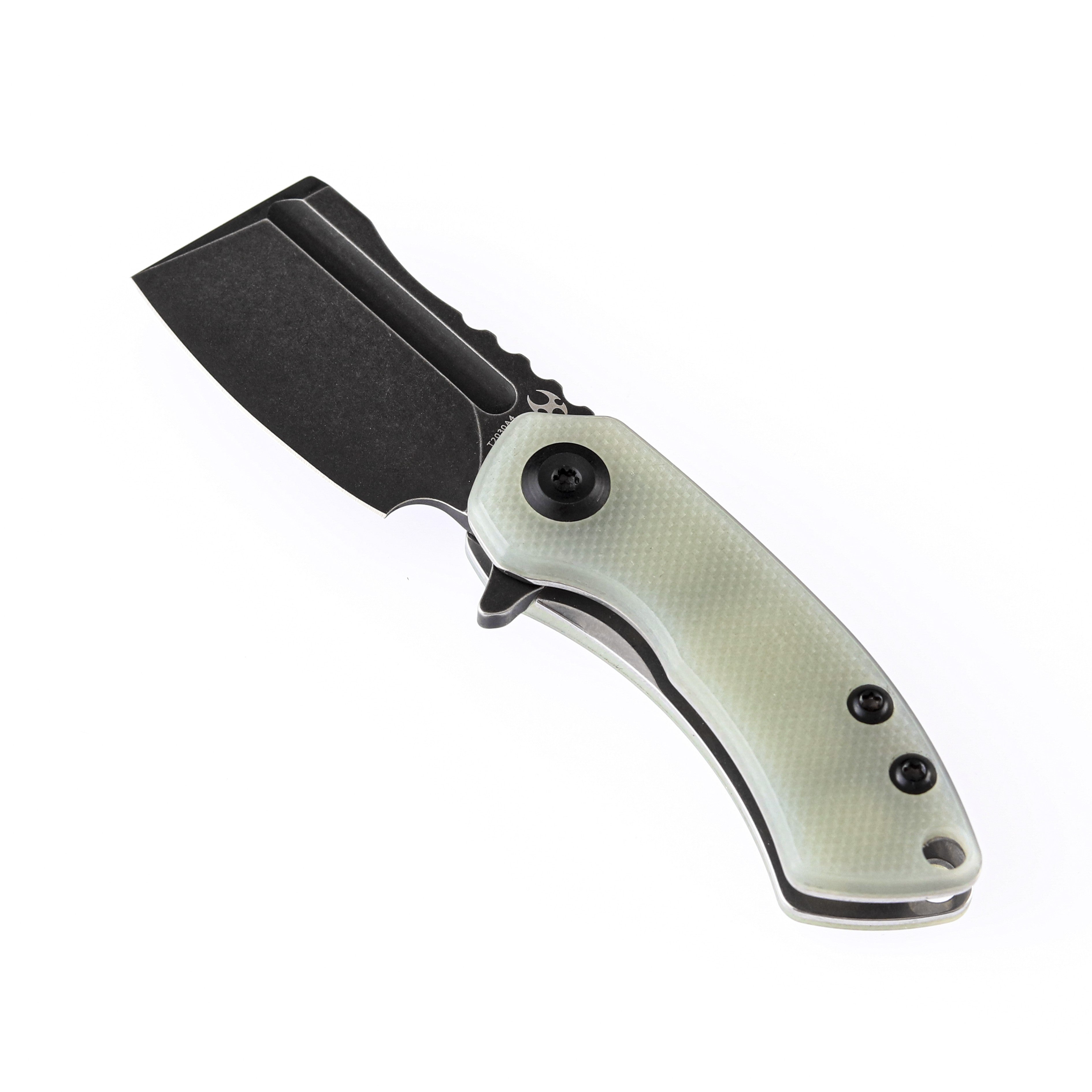 Kansept Knives T3030A4 Mini Korvid 154CM Blade Jade G10 Handle Liner Lock Edc Knives