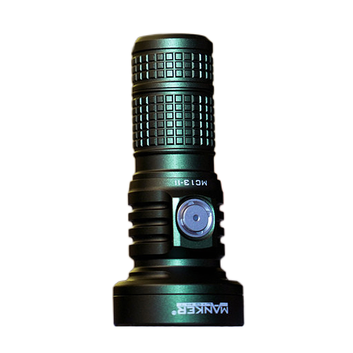 Mankerlight MC13 II SBT90 GEN2 LED Edc Flashlight Dual Use 18650 and 18350 Battery PVD Army Green