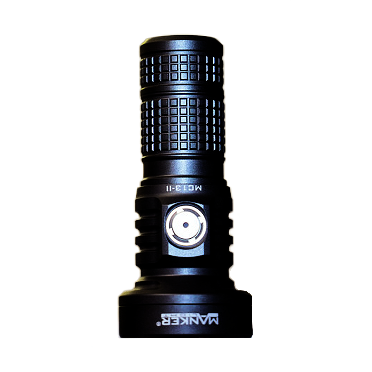 Mankerlight MC13 II SFT40 Edc Flashlight Dual Use 18650 and 18350 Battery PVD Sand PVD Black