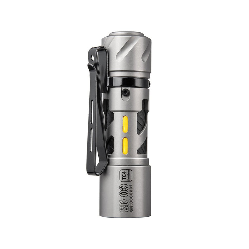 LOOP GEAR SK03 Titanium LED Flashlight 1000Lumens 120 Meters EDC Tools