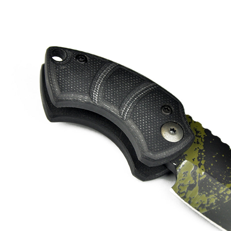 Koch Tools Gnat CPM154 刀片 G10 手柄摩擦文件夹定制