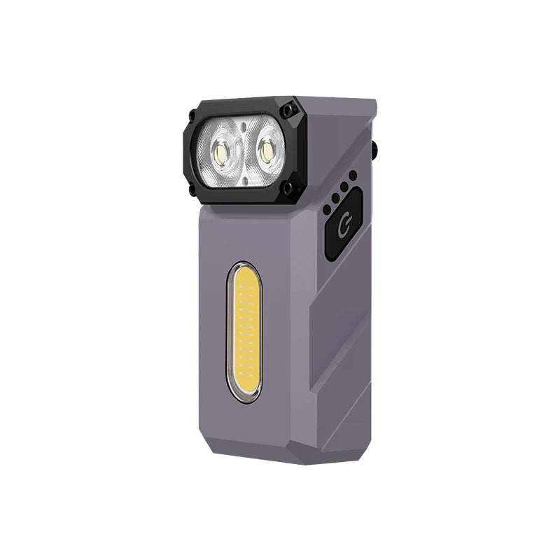 Klarus E8 1000 Lumens Triple-Light All-Metal Swivel-Head EDC Flashlight