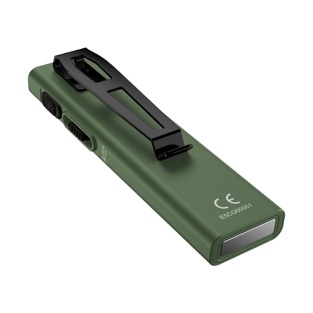 Klarus E5-Ultra 800 Lumens Flagship Ultra-Slim EDC with Triple Light Sources