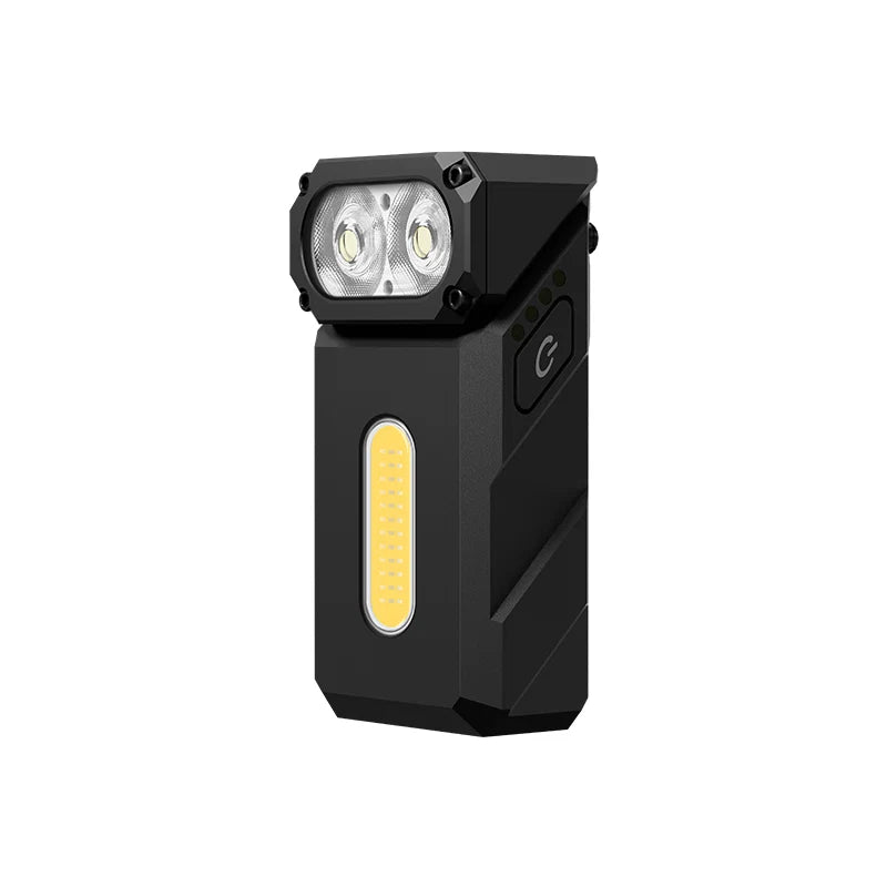 Klarus E8 1000 Lumens Triple-Light All-Metal Swivel-Head EDC Flashlight