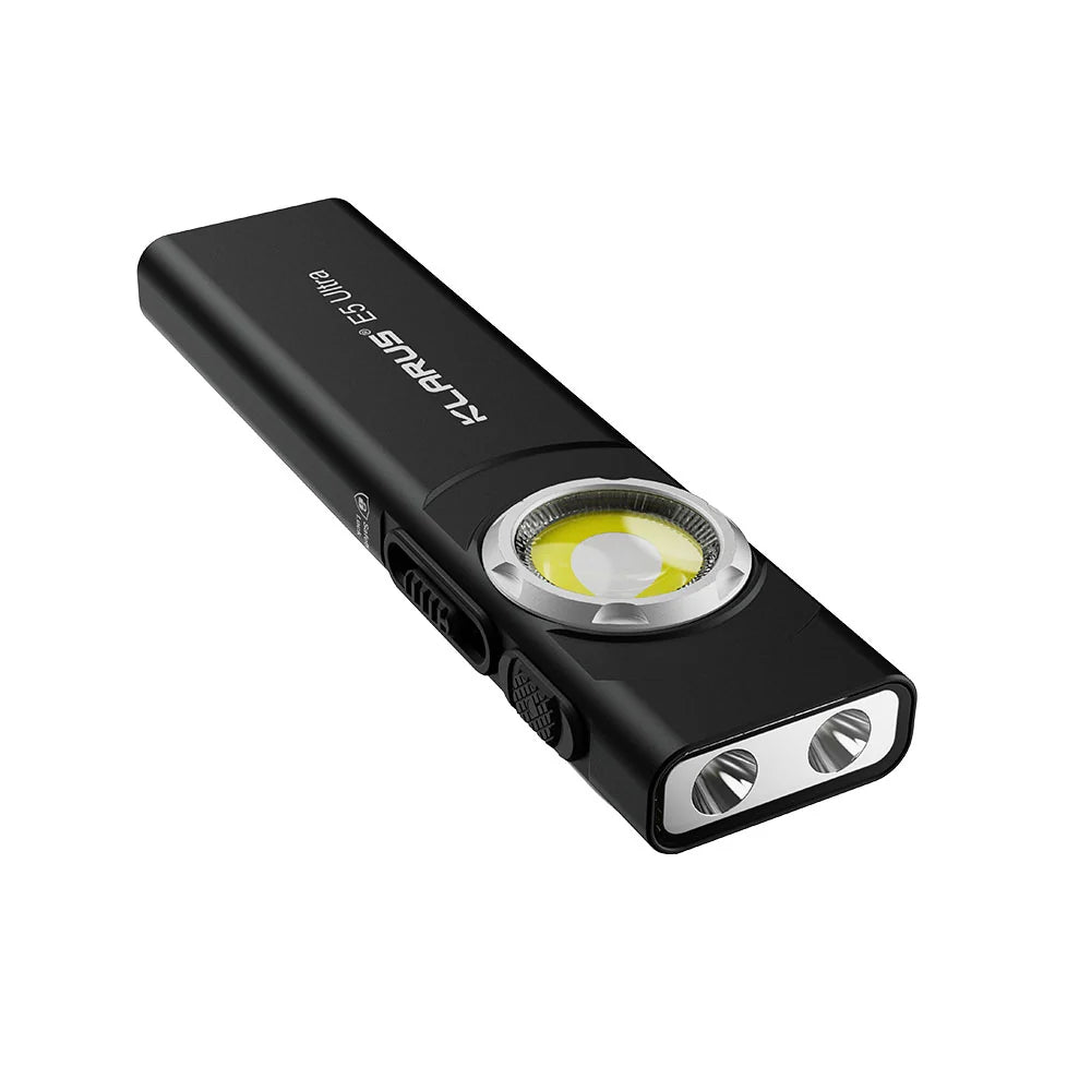 Klarus E5-Ultra 800 Lumens Flagship Ultra-Slim EDC with Triple Light Sources
