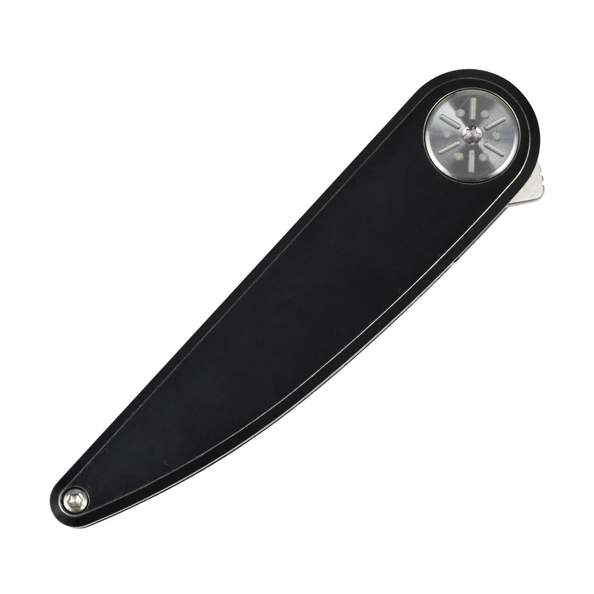 Kansept Symétrix K2141A1 CPM-S35VN Blade Blackwash Titanium Handle Frame Lock Folding Knife