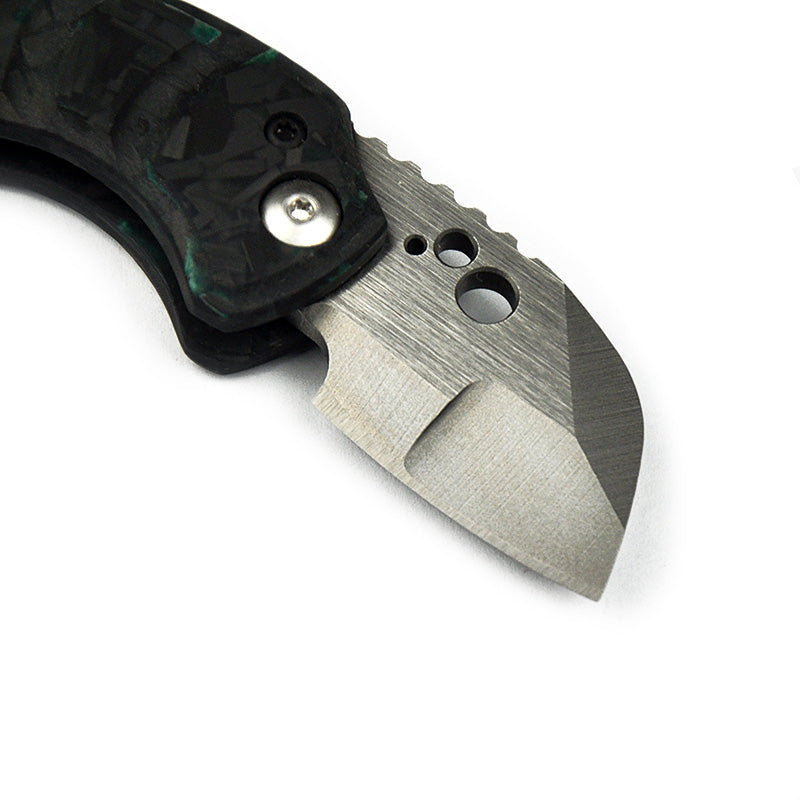 Koch Tools Gnat CPM154 Blade Luminous carbon fiber Friction Folder Custom