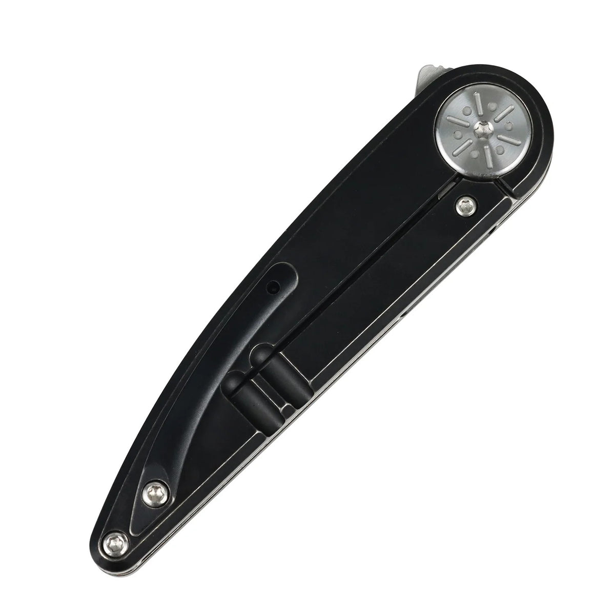 Kansept Symétrix K2141A1 CPM-S35VN Blade Blackwash Titanium Handle Frame Lock Folding Knife
