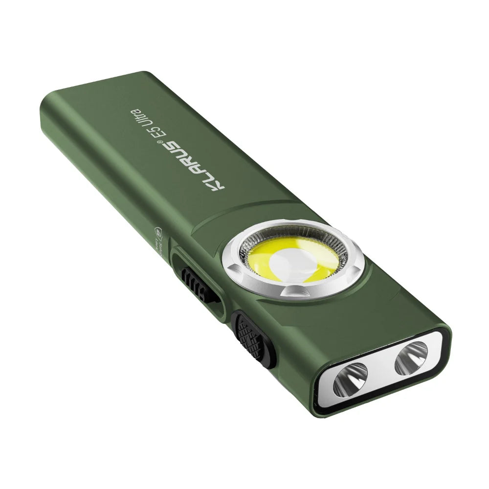 Klarus E5-Ultra 800 Lumens Flagship Ultra-Slim EDC with Triple Light Sources