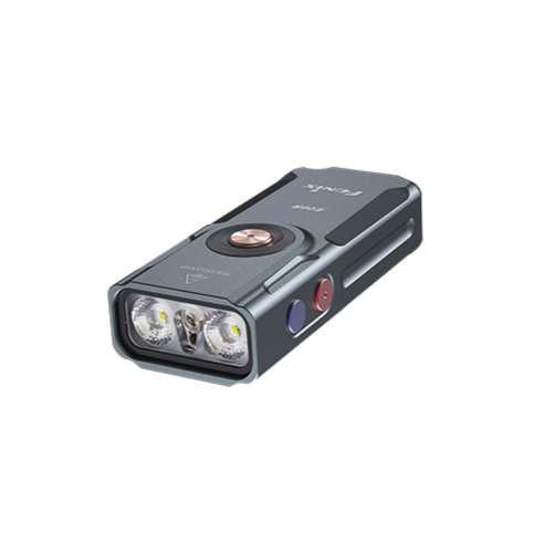 Fenix E06R Keychain Light with White, UV, and Red Laser Lights EDC Tools