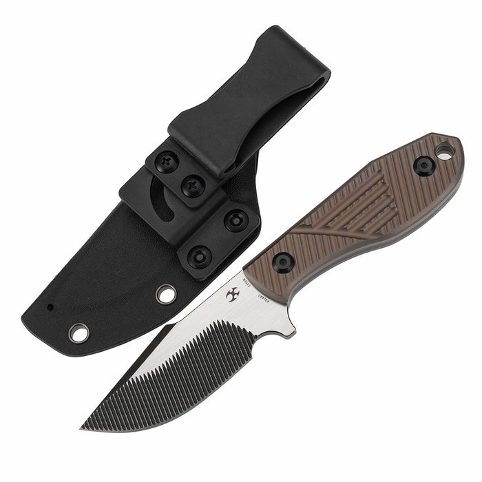 KANSEPT Tiny Dancer CPM S35VN K014A2 Titanium with CNC Milling Handle Fixed Blade