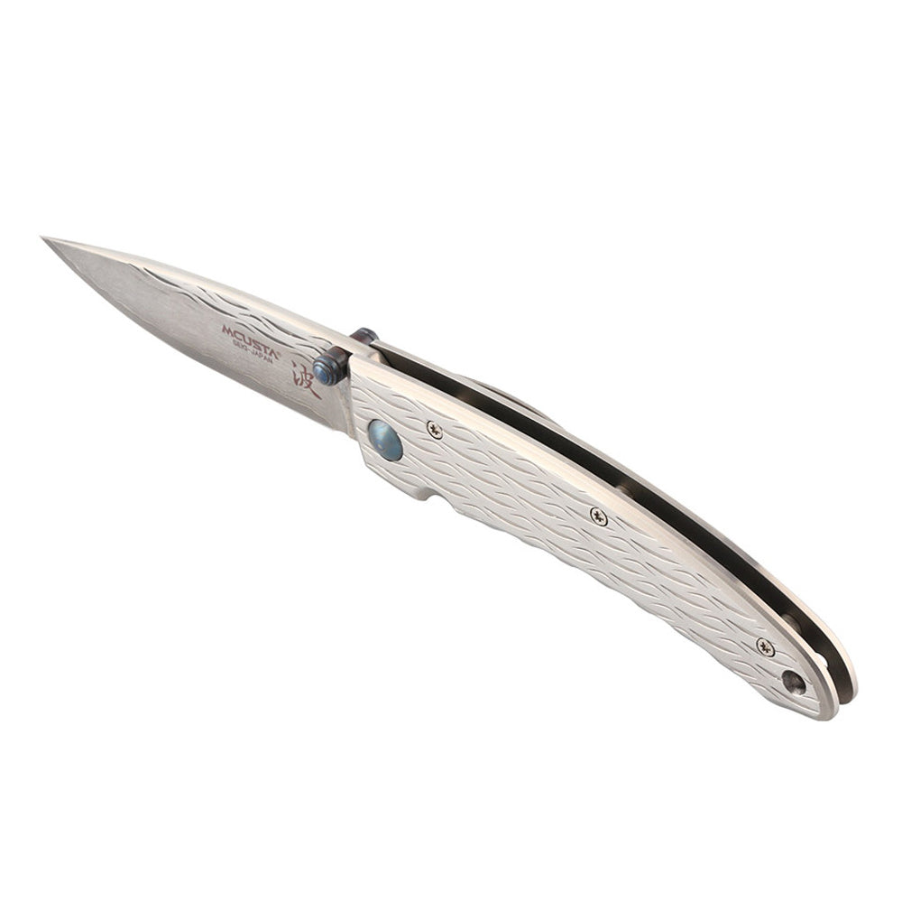 Mcusta Knife Forge Small Nami MC-0111D VG-10 Damascus Blade Stainless Steel Handle Folding Knives Edc Knife