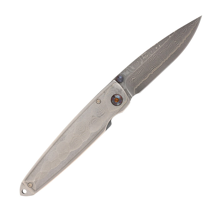 Mcusta Knife MC-0034D SHINRA Folding Knife VG10 Damascus Blade Damascus Handle Liner Lock