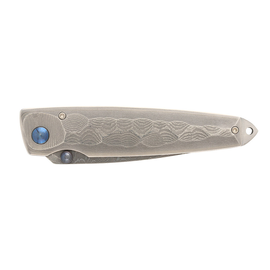 Mcusta Knife MC-0034D SHINRA Folding Knife VG10 Damascus Blade Damascus Handle Liner Lock