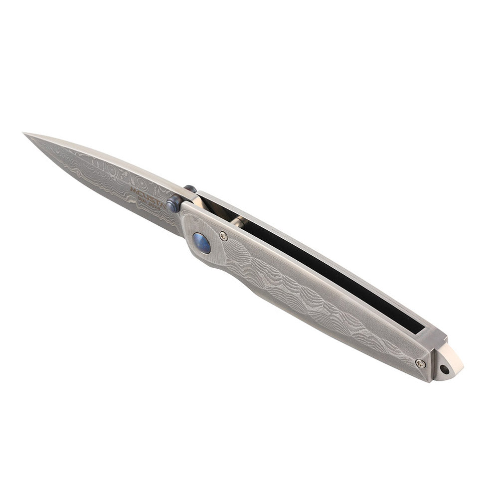 Mcusta Knife MC-0034D SHINRA Folding Knife VG10 Damascus Blade Damascus Handle Liner Lock