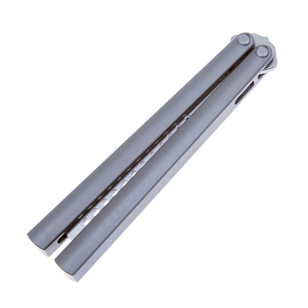 Maxace Apostle MCAP04 M390 Blade 440C Comb Steel  Titanium Handle Balisong Butterfly knife