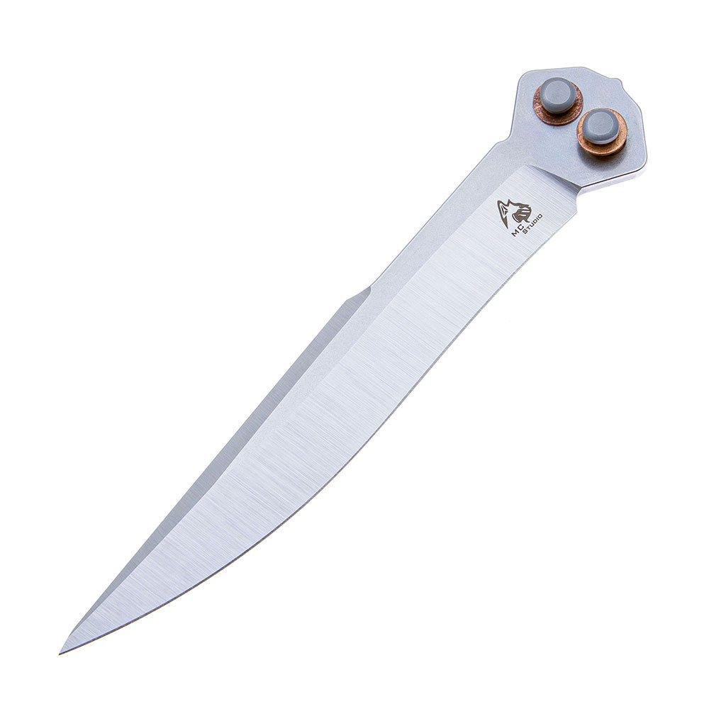 Maxace Apostle MCAP04 M390 Blade 440C Comb Steel  Titanium Handle Balisong Butterfly knife