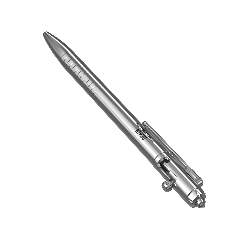 NITECORE NTP30 Titanium Bolt Action Tactical Pen Edc Pen