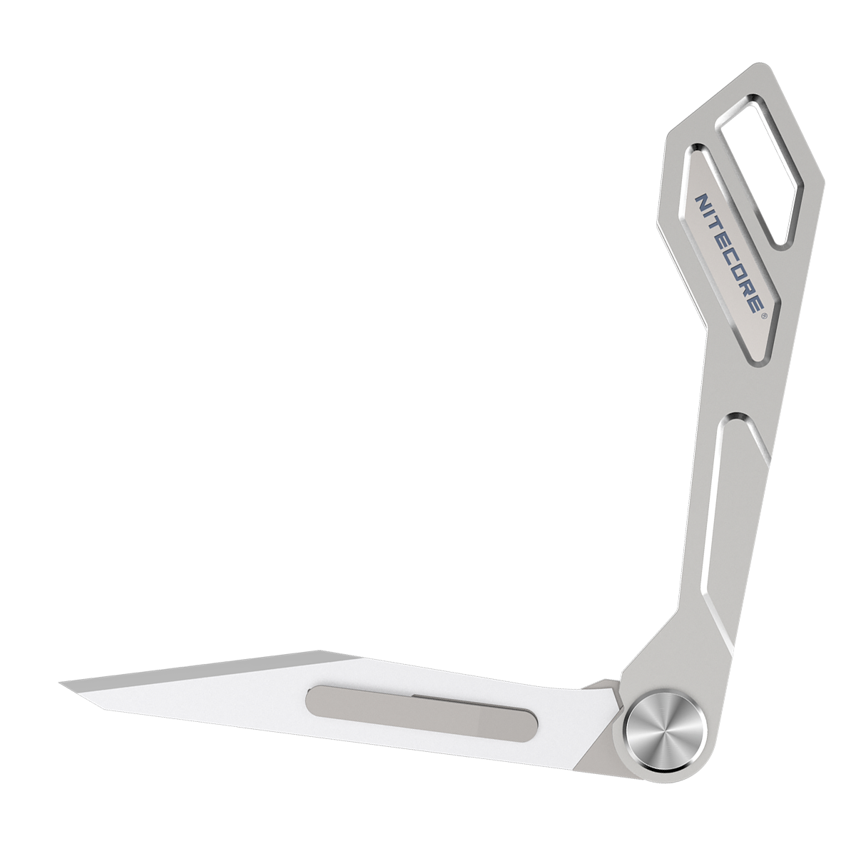 Nitecore NTK05 钛金属美工刀 小折刀 钥匙扣