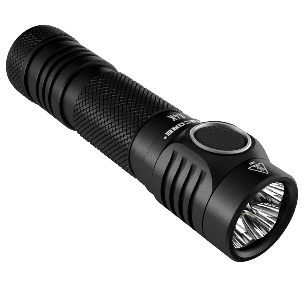 Nitecore E4K 4400 Lumen EDC Flashlight, with 5000mAh USB-C Rechargeable Battery