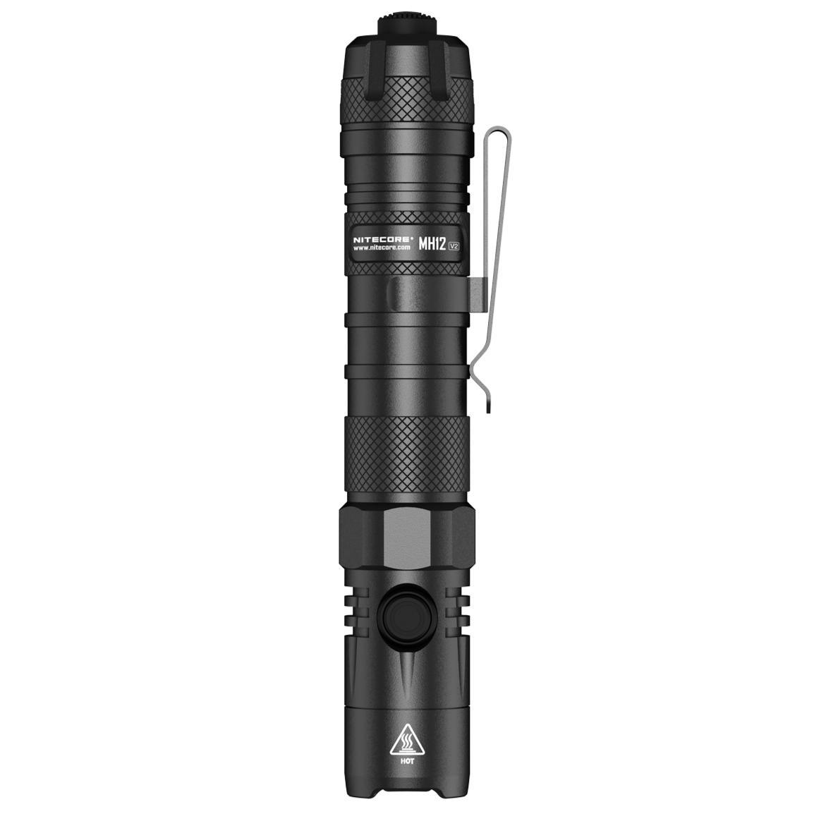 Nitecore MH12 v2 1200 Lumen USB-C Rechargeable Flashlight with 5000mAh Battery