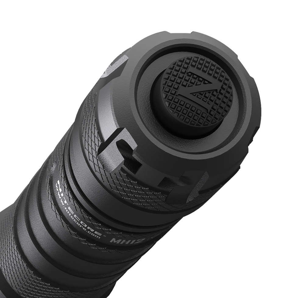 Nitecore MH12 v2 1200 Lumen USB-C Rechargeable Flashlight with 5000mAh Battery