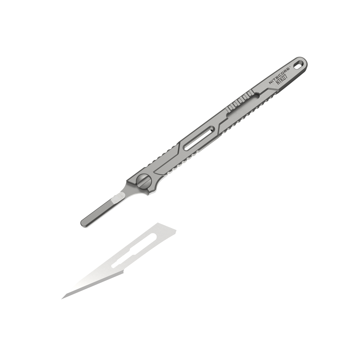 Nitecore NTK07 Titanium Utility knife EDC Knife with Replaceable Blades