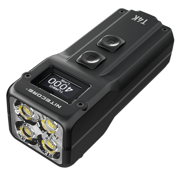 Nitecore T4K 4000 Lumen Super Bright EDC Flashlight Gear EDC Tools