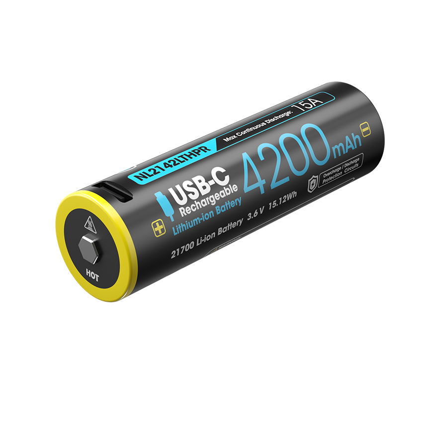 Nitecore Battery NL2142LTHPR 21700 Li-ion Battery 4200mAh