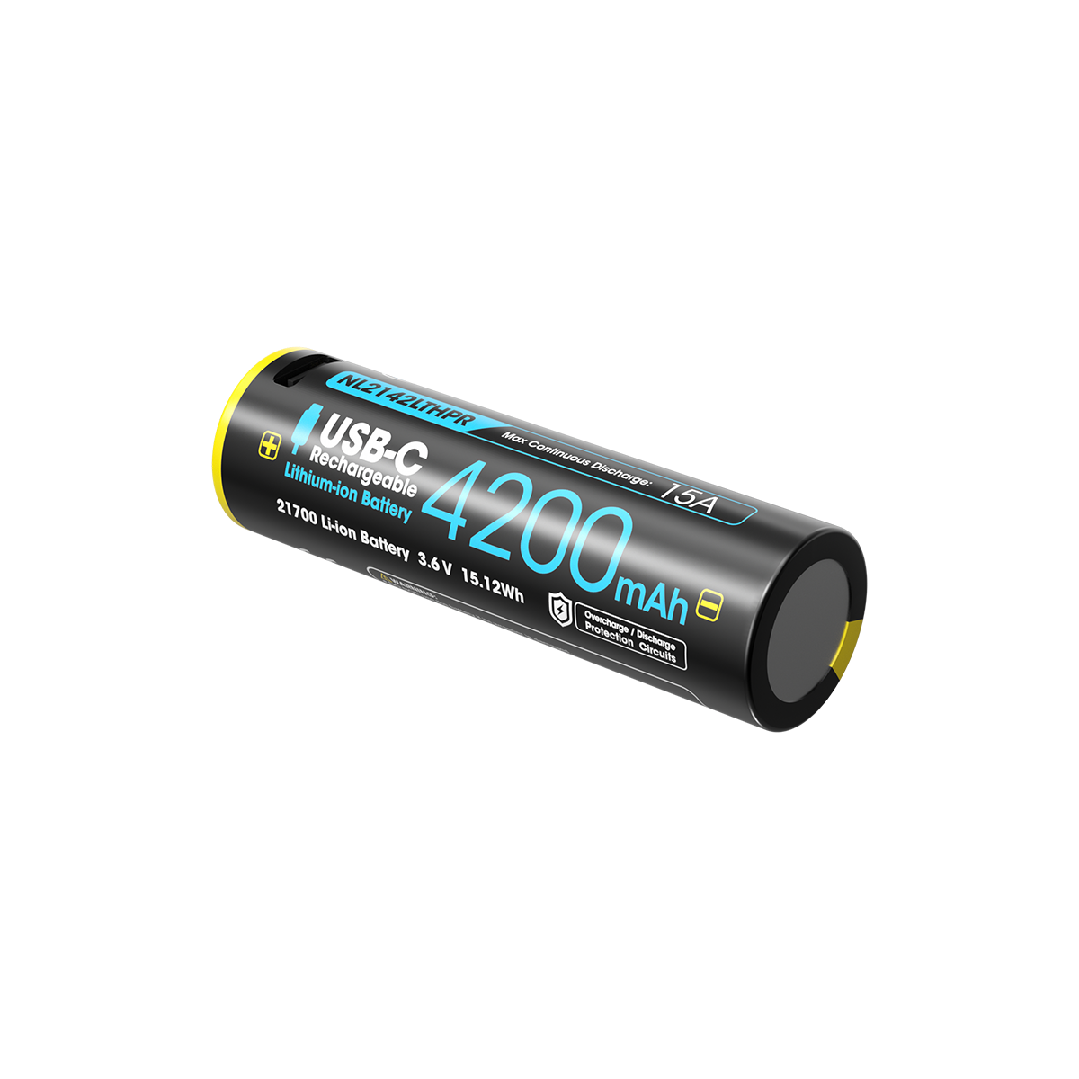 奈特科尔电池 NL2142LTHPR 21700 锂离子电池 4200mAh