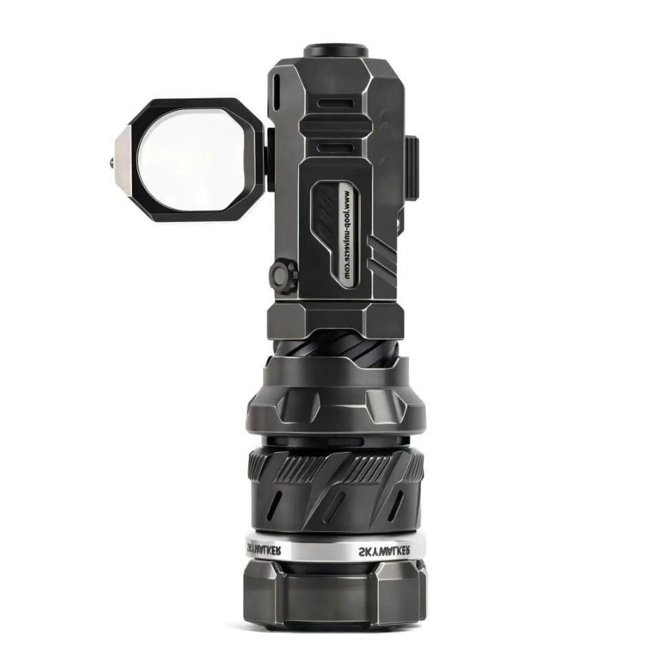 LOOP GEAR SK01s Skywalker Flashlight Focus Adjustable LEP Flashlight Titanium Alloy Black