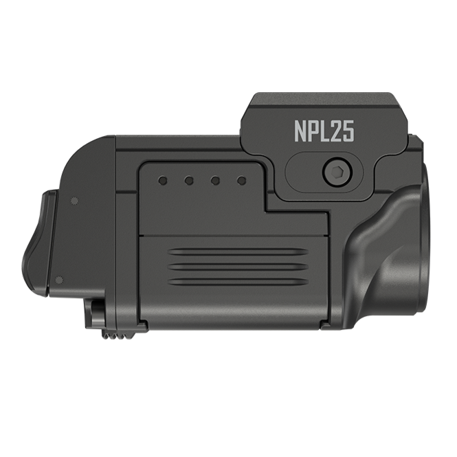 Nitecore NPL25 900 Lumen Rechargeable Compact Rail Mount Flashlight